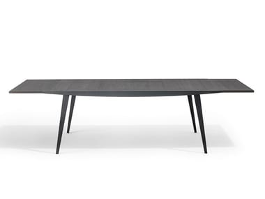 FOURMORE - Extending rectangular dining table by Desalto