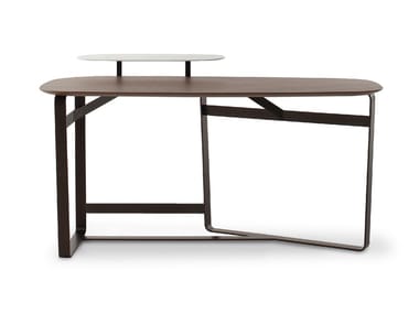 GAUSS - Wooden secretary desk by Bonaldo