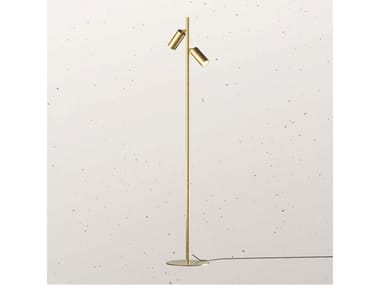 GIRASOLI 208.55 - LED adjustable metal floor lamp by Il Fanale