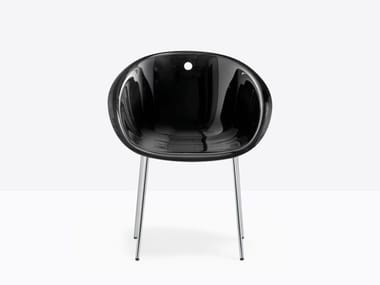 GLISS 901 - Polycarbonate chair by Pedrali