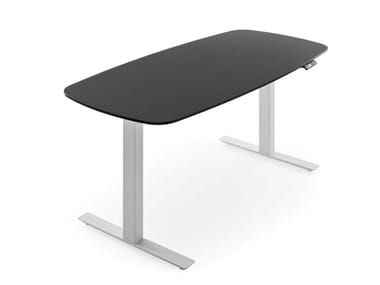 GRASSHOPPER - Height-adjustable office desk by Knoll