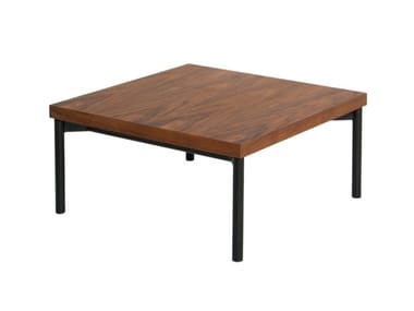 GRID - Square wooden coffee table by Petite Friture