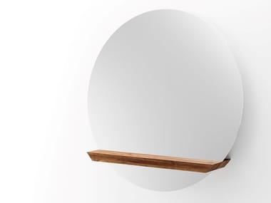 GUILLOTINE - Round wall-mounted mirror by Per/Use