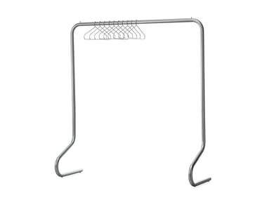 HANGMAN - Stainless steel coat rack by Cappellini