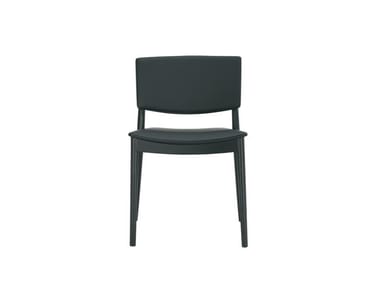 HAPPY SI0376 - Upholstered stackable chair by Andreu World