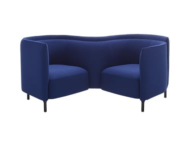 HEMICYCLE - Vis ? vis fabric sofa by Ligne Roset