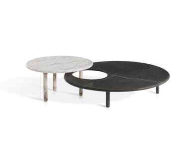 HONOR? - Round marble coffee table by DE PADOVA