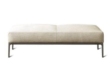 HORIZONTAL BENCH ?DITION - Upholstered fabric bench with removable cover by DE PADOVA