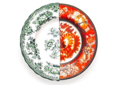 HYBRID CECILIA - Round porcelain deep plate (Request Info)