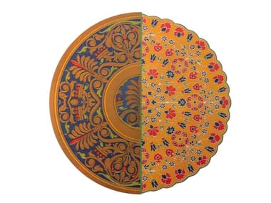 HYBRID BAIRAT - Round cork placemat (Request Info)