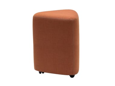 IN OUT OFFICE RS2264 - Fabric pouf with castors by Andreu World