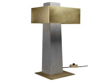 IOTA - LED steel and concrete table lamp by DCW Editions