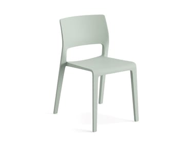 JUNO 02 - Polypropylene garden chair by Arper