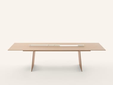 KANJI - Rectangular wooden table by Paola Lenti