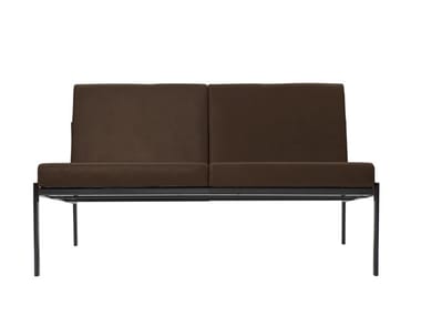 KIKI - Leather small sofa by Artek