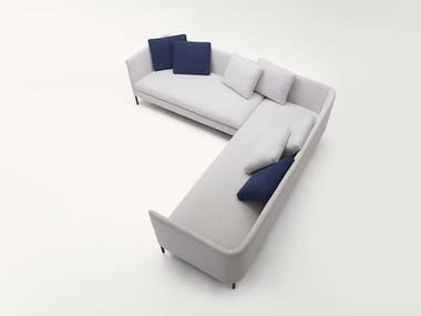 KIMONO - Corner fabric sofa with removable cover by Paola Lenti