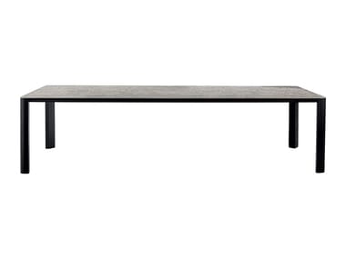 KODO - Rectangular ceramic table by Sovet Italia