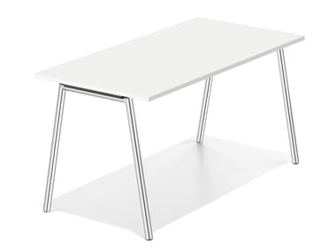 LACROSSE FIX III - Rectangular meeting table by Casala