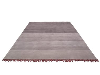 LAND - Handmade rectangular striped rug by Bodema