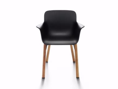 LAVENHAM EXECUTIVE - Polyurethane chair with armrests by DE PADOVA