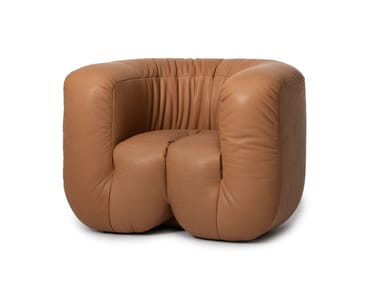 DS-707 - Leather armchair with armrests by de Sede