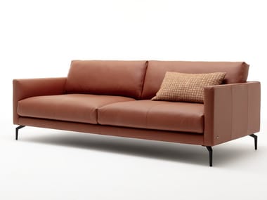 ROLF BENZ 333 JOLA - Leather sofa by Rolf Benz