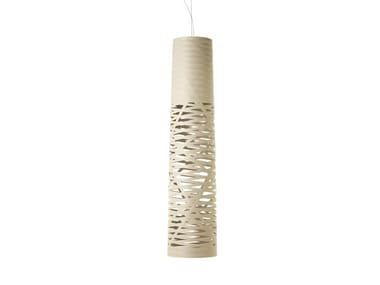 TRESS - LED glass-fibre pendant lamp by Foscarini