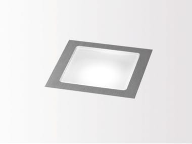 LEDS GO IN FORTE - LED outdoor aluminium steplight by Delta Light