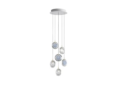 LENS 6 - LED glass pendant lamp by bomma