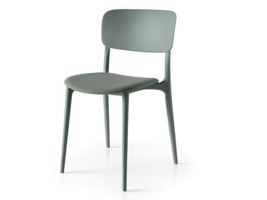 LIBERTY SOFT - Stackable chair by Calligaris