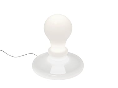 LIGHT BULB - LED blown glass table lamp by Foscarini