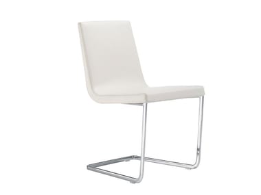 LINEAL COMFORT SI0567 - Cantilever upholstered chair by Andreu World