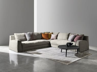 LOLL COMP. 08 - Corner sectional fabric sofa by Gervasoni