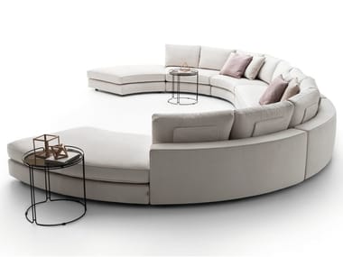 LOMAN - Sectional curved sofa by Ditre Italia