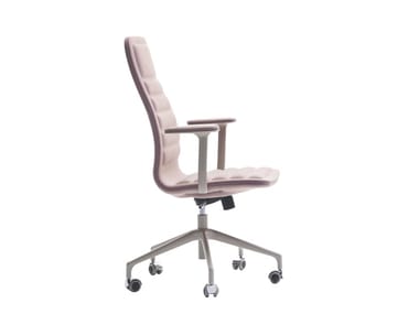 LOTUS MEDIUM - Swivel office chair with castors by Cappellini