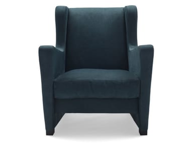 LU' - Fabric armchair with armrests by Bodema