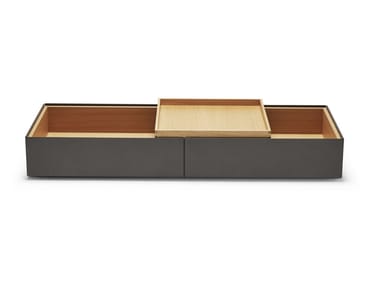 MATIC - Rectangular coffee table with tray by Knoll