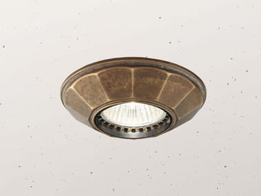 MINI 208.19 - LED brass ceiling light by Il Fanale