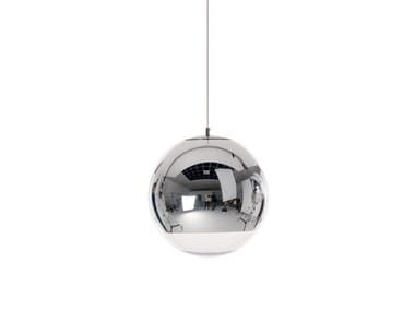 MIRROR BALL 40 - LED polycarbonate pendant lamp by Tom Dixon