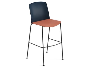 MIXU - High stackable barstool by Arper