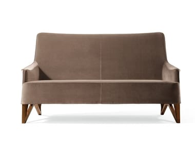 MOBIUS - Fabric small sofa by Giorgetti