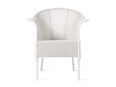 MONTE CARLO - Lloyd loom garden chair with armrests by Vincent Sheppard