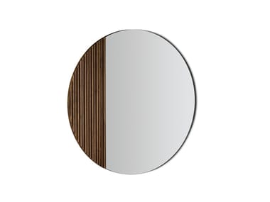 MUSA - Round wall-mounted mirror by Bonaldo