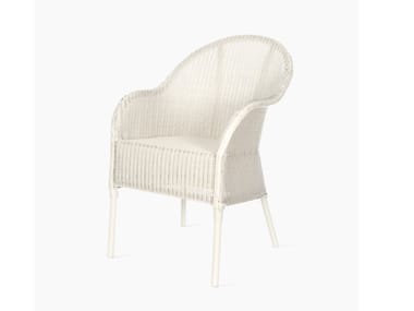 NICE - Lloyd loom garden chair with armrests by Vincent Sheppard