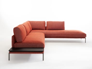 NOAH - Corner sectional fabric sofa by Zanotta