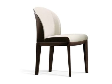 NORMAL - Upholstered fabric chair by Giorgetti