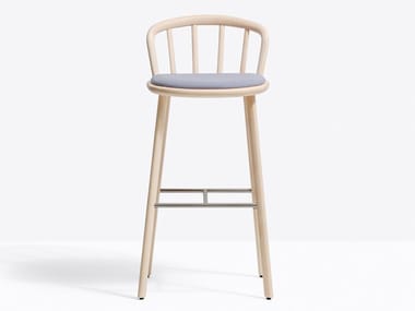 NYM 2839/A - High stool with integrated cushion by Pedrali