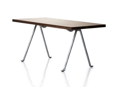 OFFICINA - Rectangular multi-layer wood coffee table by Magis