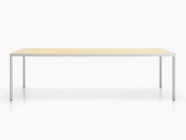 OFFSET - Rectangular crystal table by MDF Italia