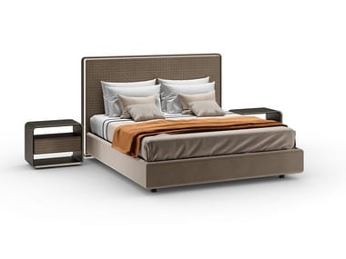 OH - Leather double bed by Reflex